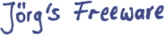 J&ouml;rg's Freeware