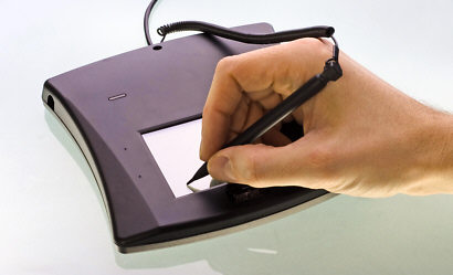 Digitalisierung der Unterschrift