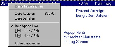 Popup-Menü